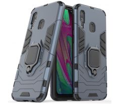 Púzdro ARMOR RING CASE pre SAMSUNG GALAXY A40 (A405F) - modré
