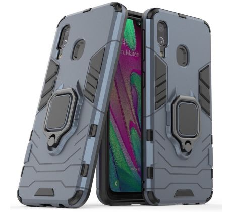 Púzdro ARMOR RING CASE  pre SAMSUNG GALAXY A40 (A405F) - modré