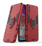 Púzdro ARMOR RING CASE  pre SAMSUNG GALAXY A70 (A705F) - červené