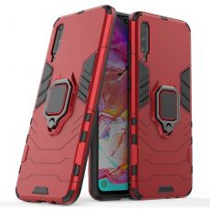 Púzdro ARMOR RING CASE  pre SAMSUNG GALAXY A70 (A705F) - červené