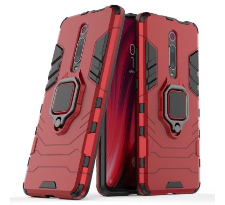 Púzdro ARMOR RING CASE  pre XIAOMI Mi 9T(9T PRO/REDMI K20/PRO - červené