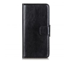 Púzdro knižkové diárové WALLET LEATHER pre XIAOMI REDMI NOTE 8T - čierne