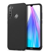Púzdro TWILL TEXTURE pre XIAOMI REDMI NOTE 8T - čierne