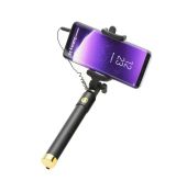 SELFIE Držiak BLUN s káblom 3,5mm Jack - zlatý
