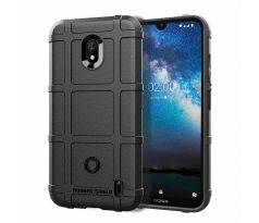 Púzdro (Zadný kryt) RUGGED SHIELD pre NOKIA 2.2 - čierne