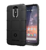 Púzdro (Zadný kryt) RUGGED SHIELD pre NOKIA 3.2 - čierne