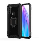 Púzdro ARMOR RING SHOCKPROOF pre XIAOMI REDMI NOTE 8T - čierne