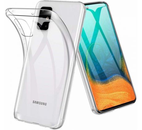 Púzdro SILIKÓNOVÉ ULTRA SLIM 0,2mm pre SAMSUNG GALAXY A71 (A715F) - transparentné