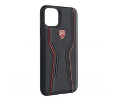 Originálne púzdro DUCATI LEATHER SUPERBIKE D6 DU-TPUPCIP11R-SB/D6-BK pre APPLE IPHONE 11 (6,1") - čierne