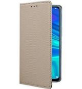 Púzdro knižkové SMART BOOK CASE pre HUAWEI P SMART (2019)/HONOR 10 LITE - zlaté