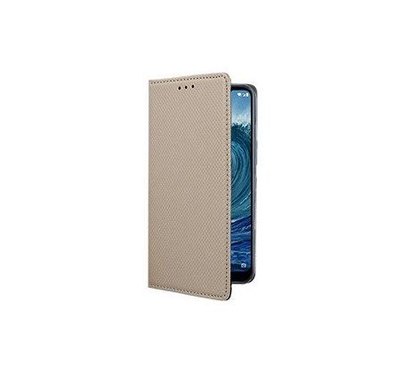 Púzdro knižkové SMART BOOK CASE pre NOKIA 5.1 PLUS (X5 2018) - zlaté