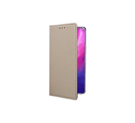 Púzdro knižkové SMART BOOK CASE pre MOTOROLA ONE HYPER - zlaté