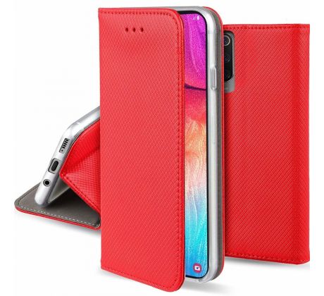 Púzdro knižkové SMART BOOK CASE pre HUAWEI P SMART PRO (2019) - červené