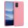 Púzdro SILIKÓNOVÉ BACK GEL MATT pre SAMSUNG GALAXY A71 (A715F) - ružové