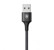 Kábel BASEUS RAPID SERIES 2in1 MICRO USB + LIGHTNING 3A 1,2m - čierny