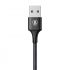 Kábel BASEUS RAPID SERIES 2in1 MICRO USB + LIGHTNING 3A 1,2m - čierny
