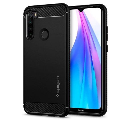 Púzdro SPIGEN RUGGED ARMOR™ pre XIAOMI REDMI NOTE 8T - čierne