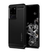 Púzdro SPIGEN RUGGED ARMOR™ pre SAMSUNG GALAXY S20 ULTRA - čierne
