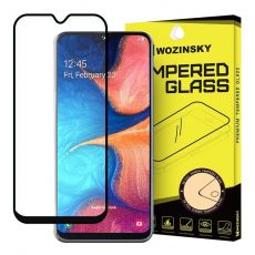 Tvrdené sklo WOZINSKY 5D FULL COVER (full glue) 9H PRO (TG) pre SAMSUNG GALAXY A20e (A202F) - čierne