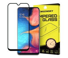 Tvrdené sklo WOZINSKY 5D FULL COVER (full glue) 9H PRO (TG) pre SAMSUNG GALAXY A20e (A202F) - čierne