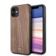 MERCEDES BENZ WOOD BACK CASE (MEHCN61VWOLB) pre APPLE iPHONE 11 (6,1")