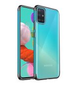 Púzdro ELEGANCE TPU CASE pre SAMSUNG GALAXY A71 (A715F) - čierne