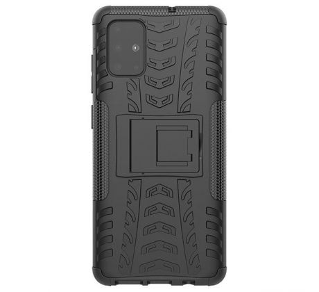 Púzdro PANZER CASE pre SAMSUNG GALAXY A51 (A515F)  - čierne