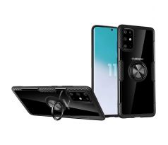 Púzdro CARBON RING CASE pre SAMSUNG GALAXY A71 (A715F) - čierne