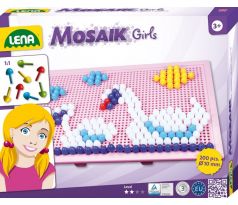 Lena Mozaika veľká pre dievčatá, 200 ks, 10 mm - 35611