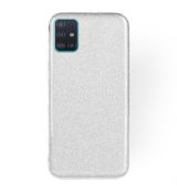 Púzdro SHINING CASE pre SAMSUNG GALAXY A51 (A515F)  - strieborné