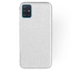 Púzdro SHINING CASE pre SAMSUNG GALAXY A51 (A515F)  - strieborné