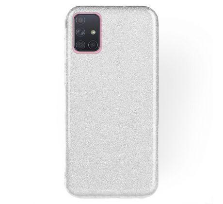 Púzdro SHINING CASE pre SAMSUNG GALAXY A71 (A715F)  - strieborné