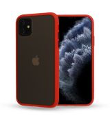Púzdro COLOR BUTTON CASE pre APPLE IPHONE 11 (6,1") - červené