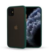 Púzdro COLOR BUTTON CASE pre APPLE IPHONE X/XS - zelené