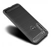 Púzdro CARBON CASE pre MOTOROLA MOTO G8 POWER - čierne