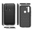 Púzdro CARBON CASE pre MOTOROLA MOTO G8 POWER - čierne