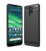 Púzdro CARBON LUX pre NOKIA 2.3 - čierne