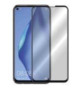 Tvrdené sklo 5D FULL COVER (full glue) 9H PRO (TG) pre HUAWEI P40 LITE E - čierne