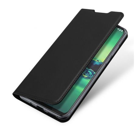 Púzdro knižkové DUX DUCIS PRO SKIN SERIES pre MOTOROLA MOTO G8 PLUS - čierne