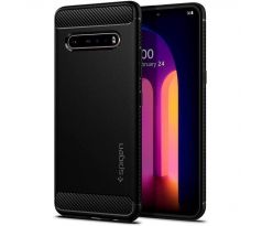 Púzdro SPIGEN RUGGED ARMOR™ pre LG V60 THINQ - čierne