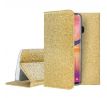 Púzdro knižkové SHINING BOOK CASE pre SAMSUNG GALAXY A51 (A515F) - zlaté