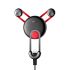 Univerzálny držiak do auta BASEUS YY GRAVITY CAR MOUNT + kábel LIGHTNING - červený