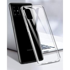 Púzdro SILIKÓNOVÉ ULTRA SLIM 0,2mm pre SAMSUNG GALAXY A41 - transparentné
