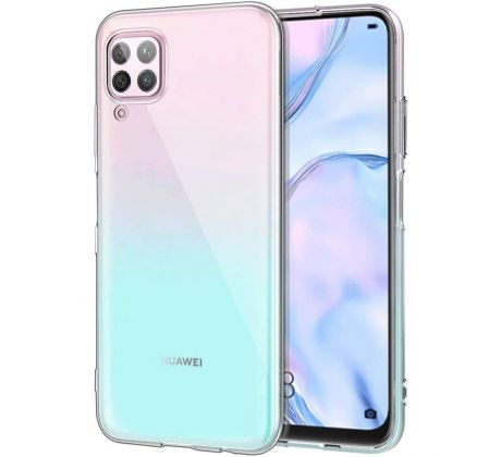 Púzdro SILIKÓNOVÉ ULTRA SLIM 0,3mm pre HUAWEI P40 LITE - transparentné