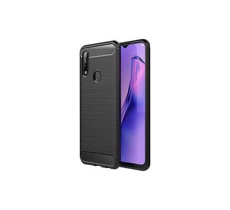 Púzdro CARBON CASE pre OPPO A31 - čierne