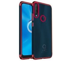 Púzdro ELEGANCE TPU CASE pre ALCATEL 1S (2020) - červené