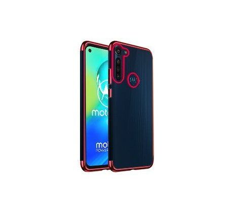 Púzdro ELEGANCE TPU CASE pre MOTOROLA MOTO G8 POWER - červené