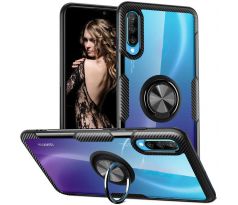 Púzdro CARBON RING CASE pre HUAWEI HONOR 20 (NOVA 5T) - čierne