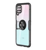 Púzdro CARBON RING CASE pre HUAWEI P40 LITE - čierne