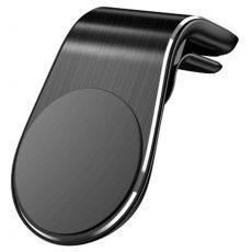 Magnetický držiak do auta s uchytením do ventilačnej mriežky - čierny